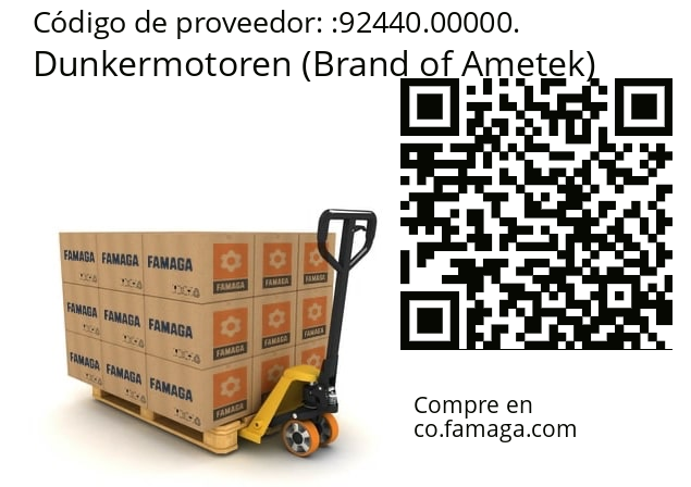   Dunkermotoren (Brand of Ametek) 92440.00000.