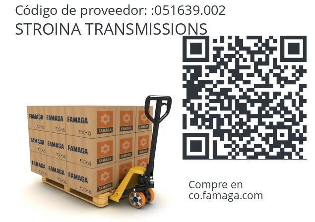   STROINA TRANSMISSIONS 051639.002