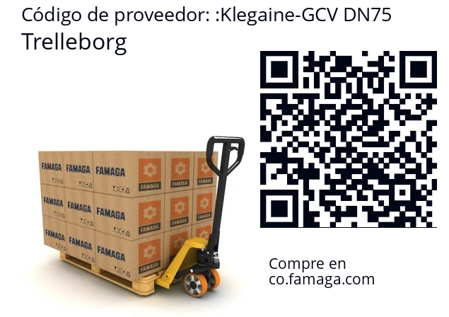   Trelleborg Klegaine-GCV DN75